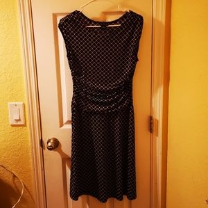Enfocus Studio Black and Gray Dress